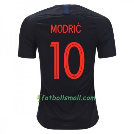 Kroatien Fotbollströjor Modric 10 VM 2018 Borta tröja